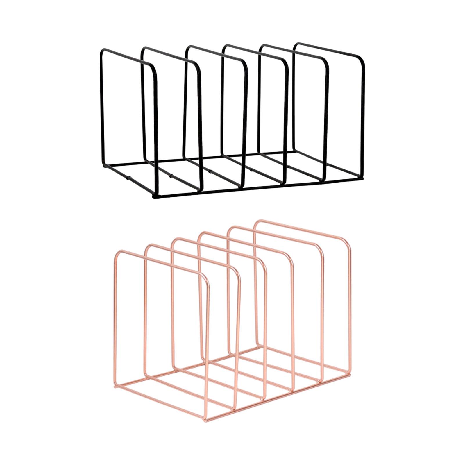 Magazine Holder Rack - File Sorter, Desk Office Supplies Organizer,
