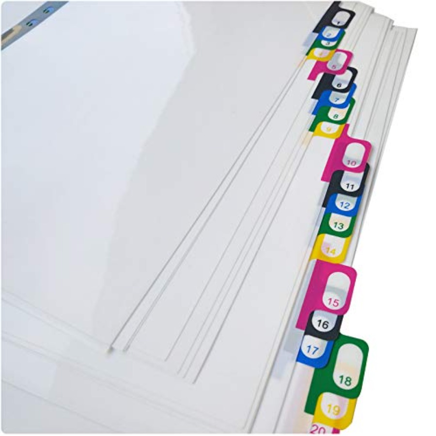 A4 Plastic Binder Index Tab Di - Tab Divider A4 recensie en prijs
