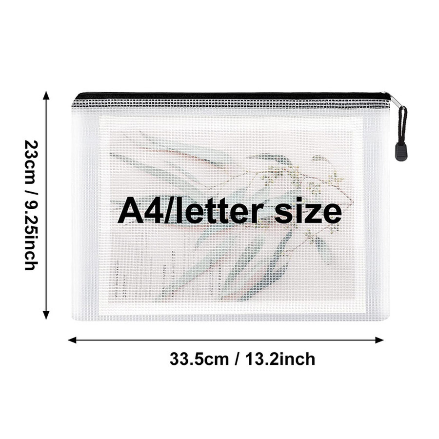 5pcs/lot Gridding Waterproof Z - Binder A4 Lever recensie en prijs