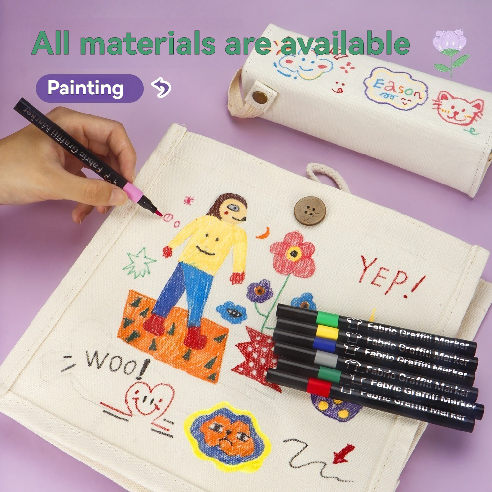 6/30 Colors Fabric Markers Pen - Correction Pen Fine recensie en prijs