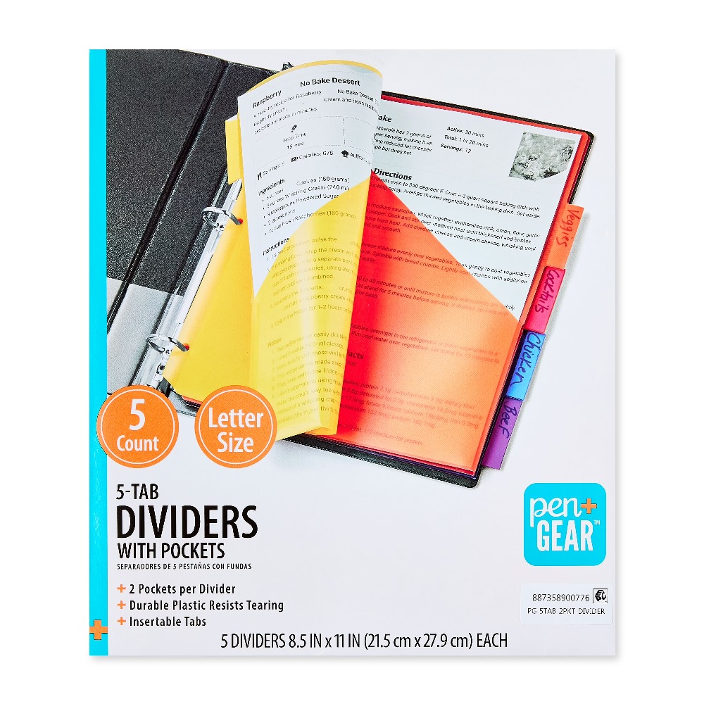 Vibrant Color Index Tab Divide - Tab Divider A4 recensie en prijs