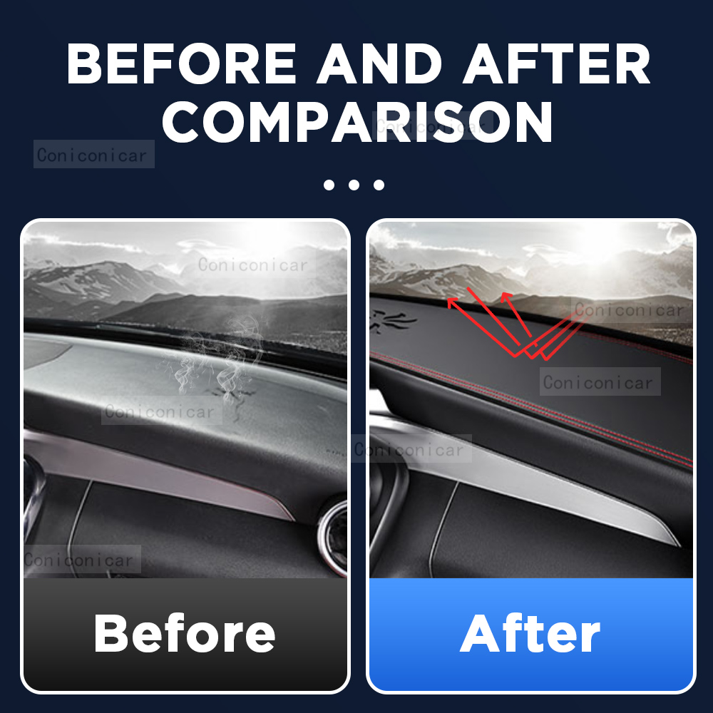 Car Dashboard Sun Shade Cover  - Leather Desk Pad recensie en prijs