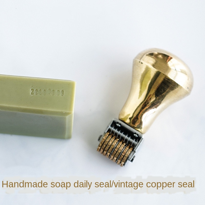Retro Roller Date Stamp Copper - Rubber Date Stamp recensie en prijs