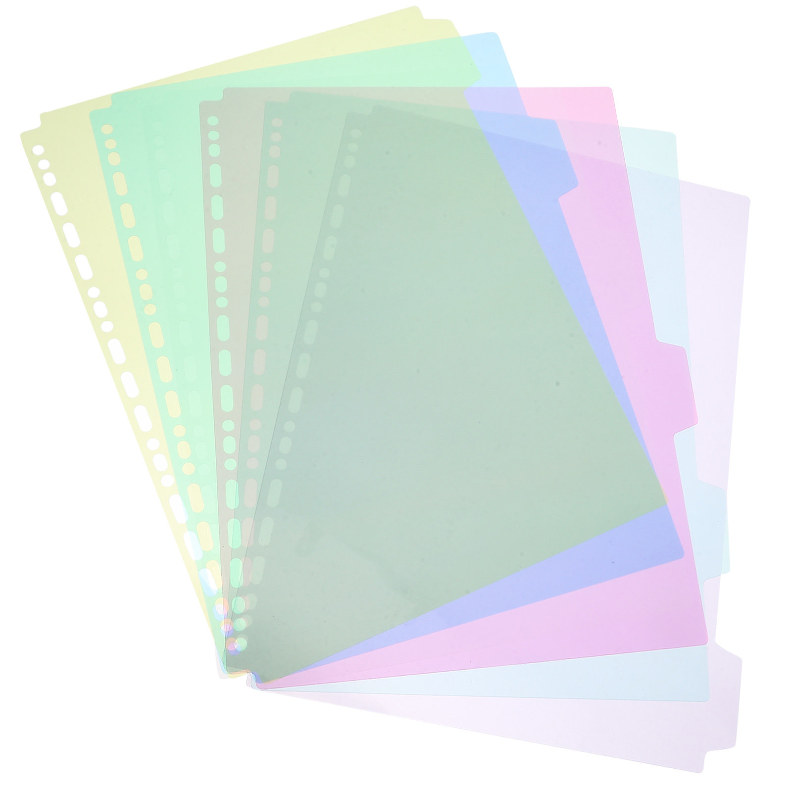 6Pcs Document Index Divider Bi - Tab Divider A4 recensie en prijs