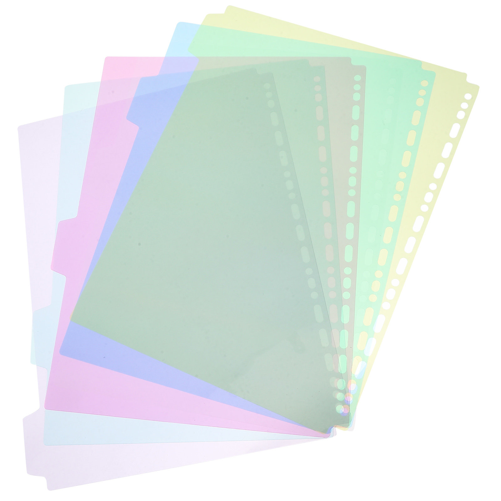 6Pcs Document Index Divider Bi - Tab Divider A4 recensie en prijs