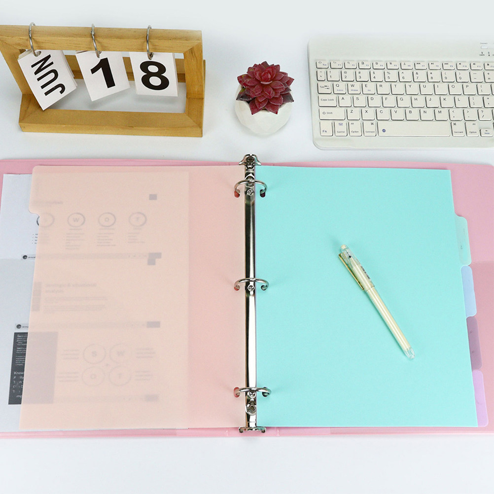 1Set A4 Plastic Binder Divider - Tab Divider A4 recensie en prijs