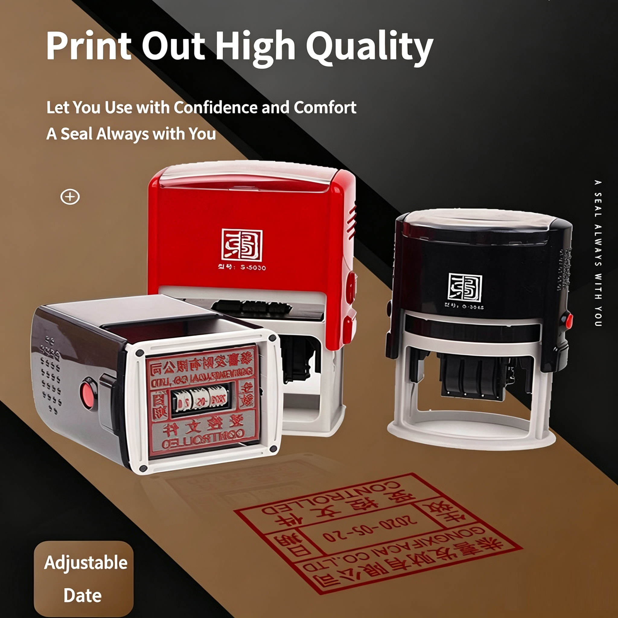 Custom Engraved Seals, Adjusta - Rubber Date Stamp recensie en prijs
