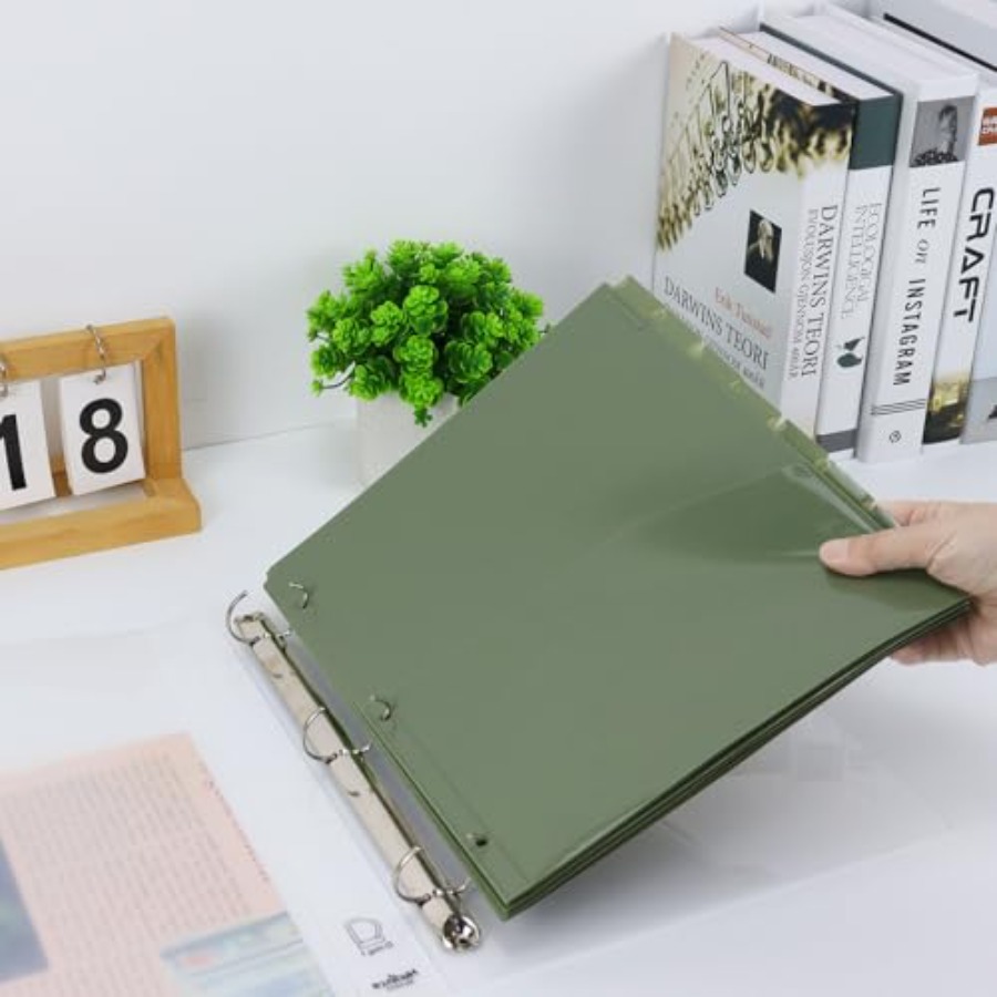 Binder Dividers with Pockets 8 - Tab Divider A4 recensie en prijs