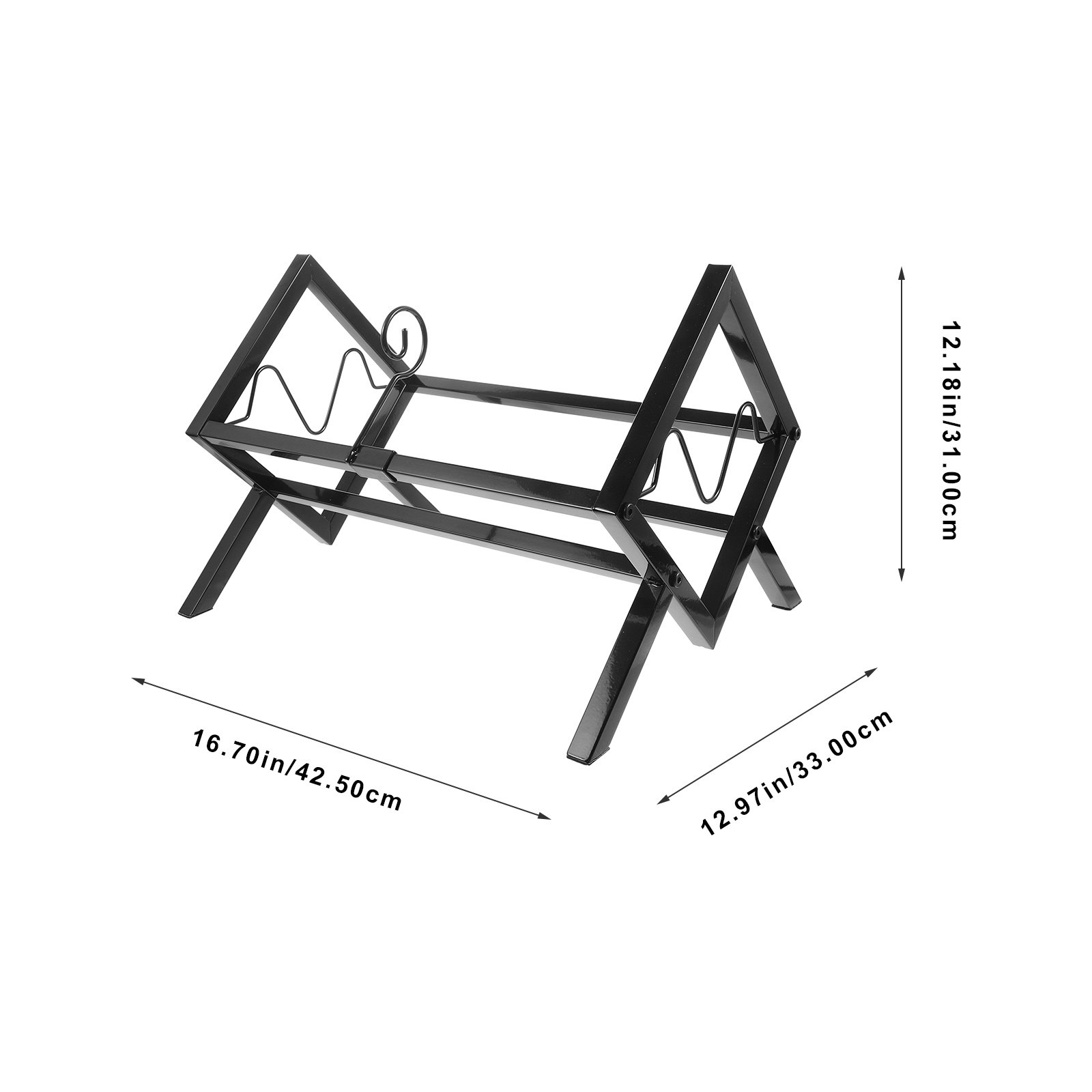 Vinyl Record Display Stand Met - Magazine Holder Rack recensie en prijs