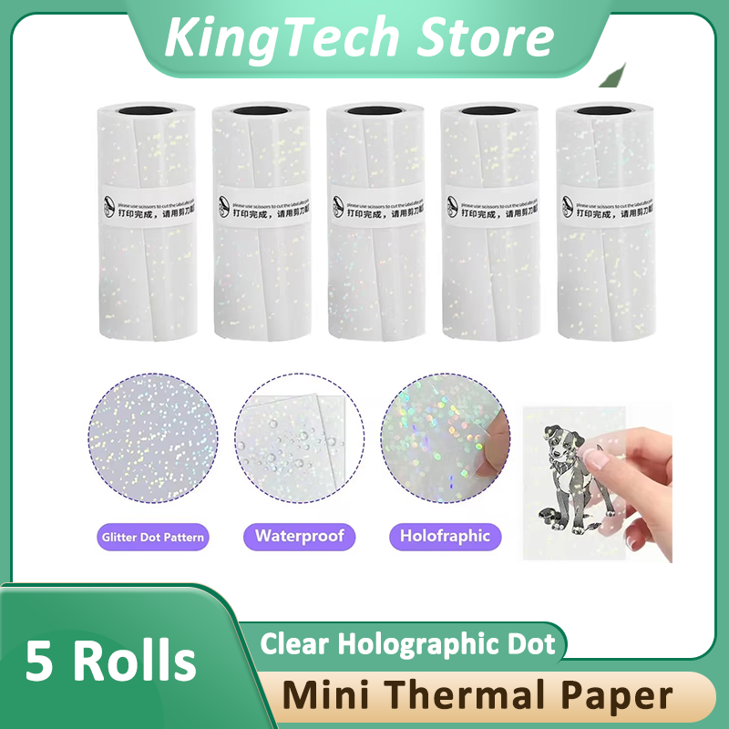 Clear Holographic Dot Transpar - Ink Blotter Paper recensie en prijs