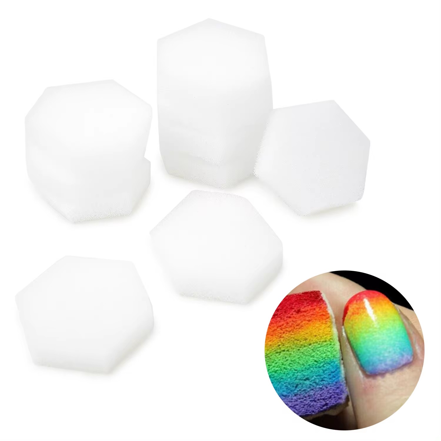 80Pcs Hexagon Soft Sponges, Li - Gel Refill Pack recensie en prijs