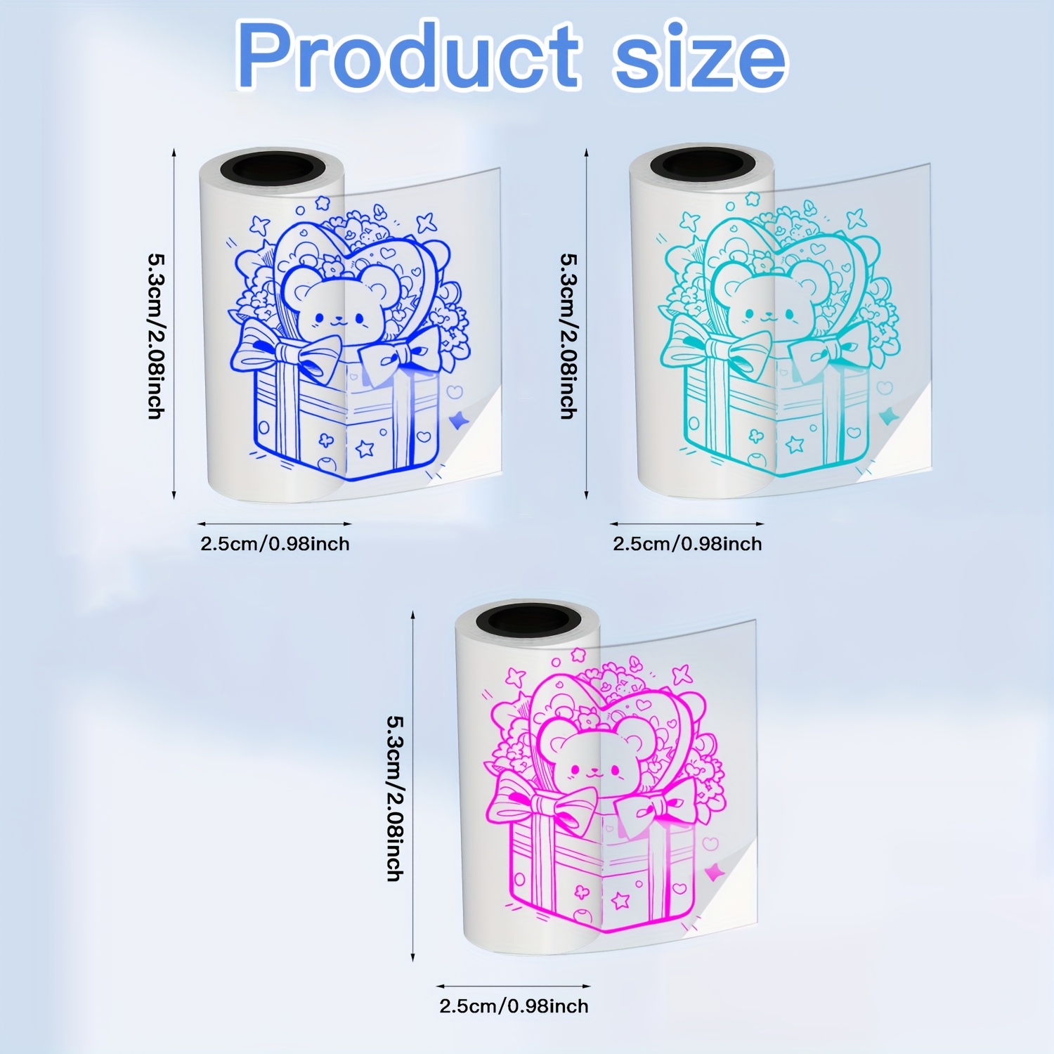 M02 Transparent Colorful Therm - Ink Blotter Paper recensie en prijs