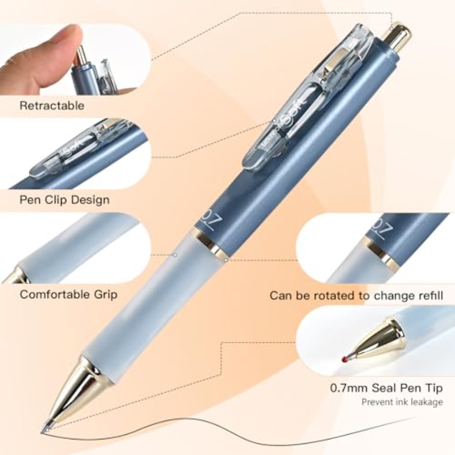 Soft Gel Ink Pens for Journali - Gel Refill Pack recensie en prijs