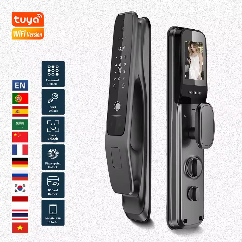 Tuya Wifi Smart Door Lock with - Letter Opener Brass recensie en prijs