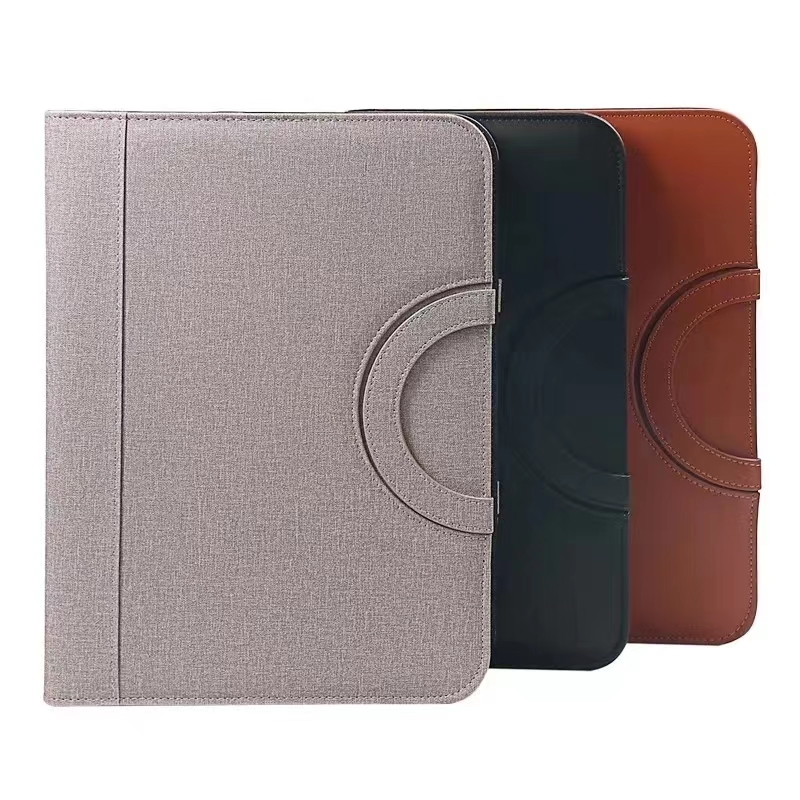 PU leather A4 zipper calculato - Binder A4 Lever recensie en prijs