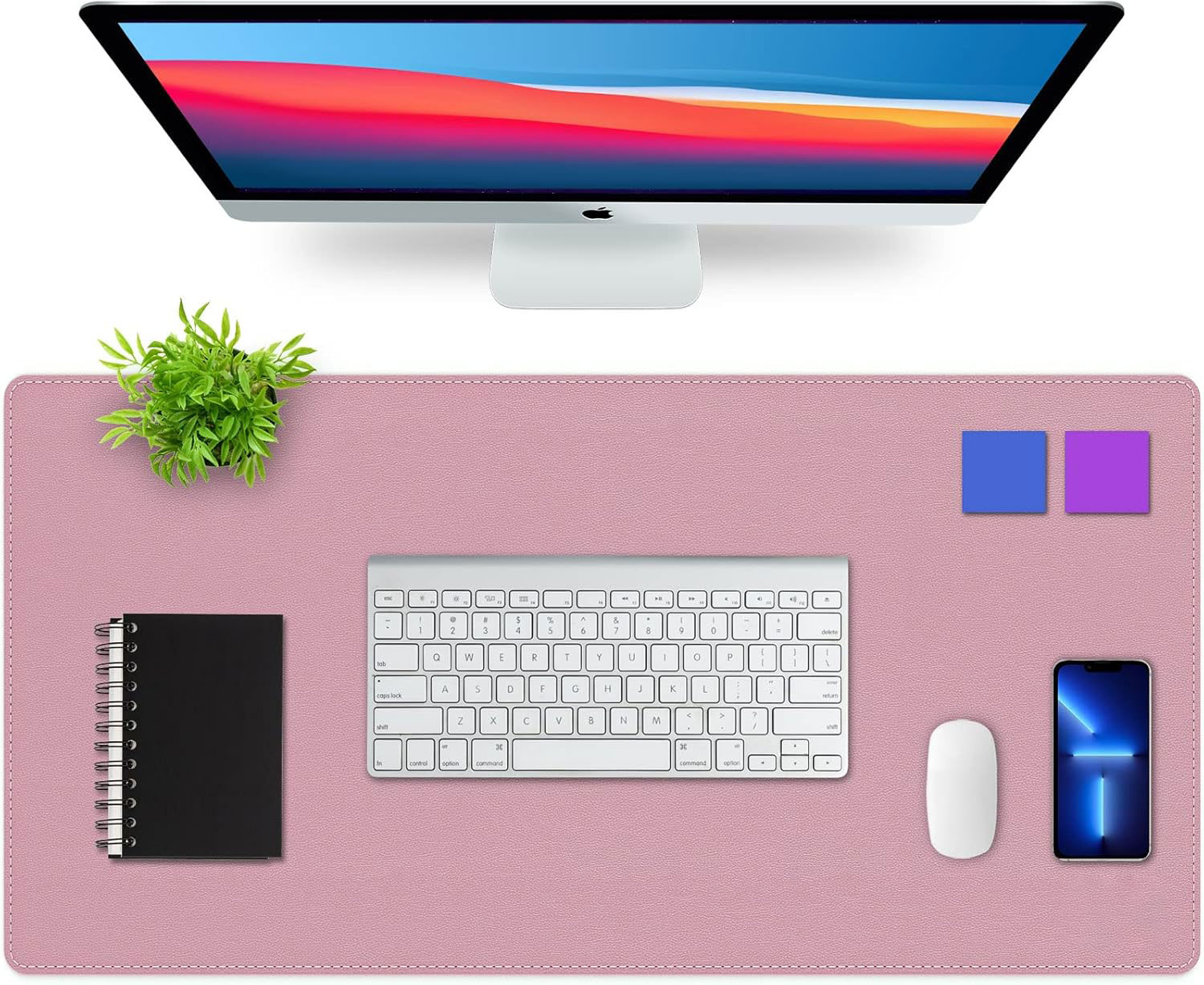 Desk Mat Blotter, Dual-Sided O - Leather Desk Pad recensie en prijs
