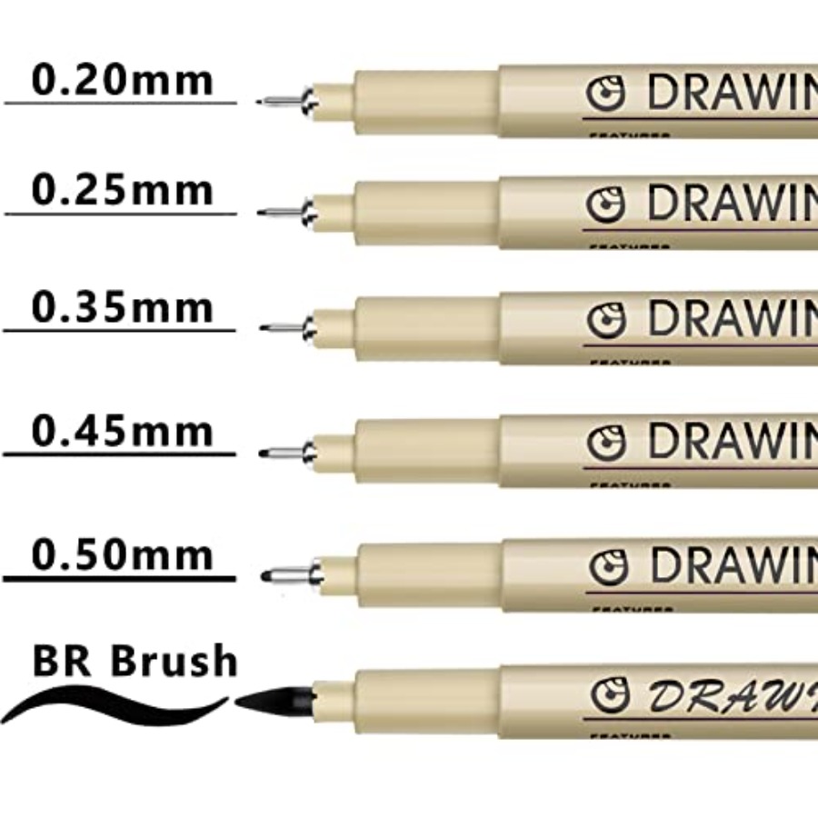 Muchcute Micro liner Drawing A - Archive Box Set recensie en prijs