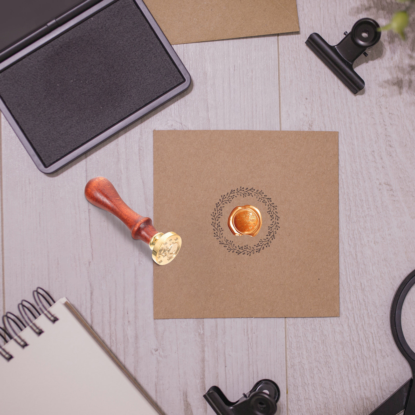 1Set Vintage Wax Seal Stamp Se - Wax Seal Stamp Set recensie en prijs