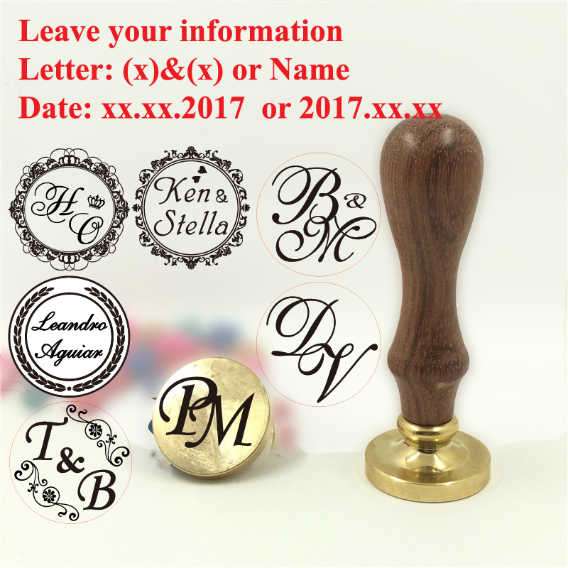 Custom Brass Wax Seal Stamp wi - Wax Seal Stamp Set recensie en prijs