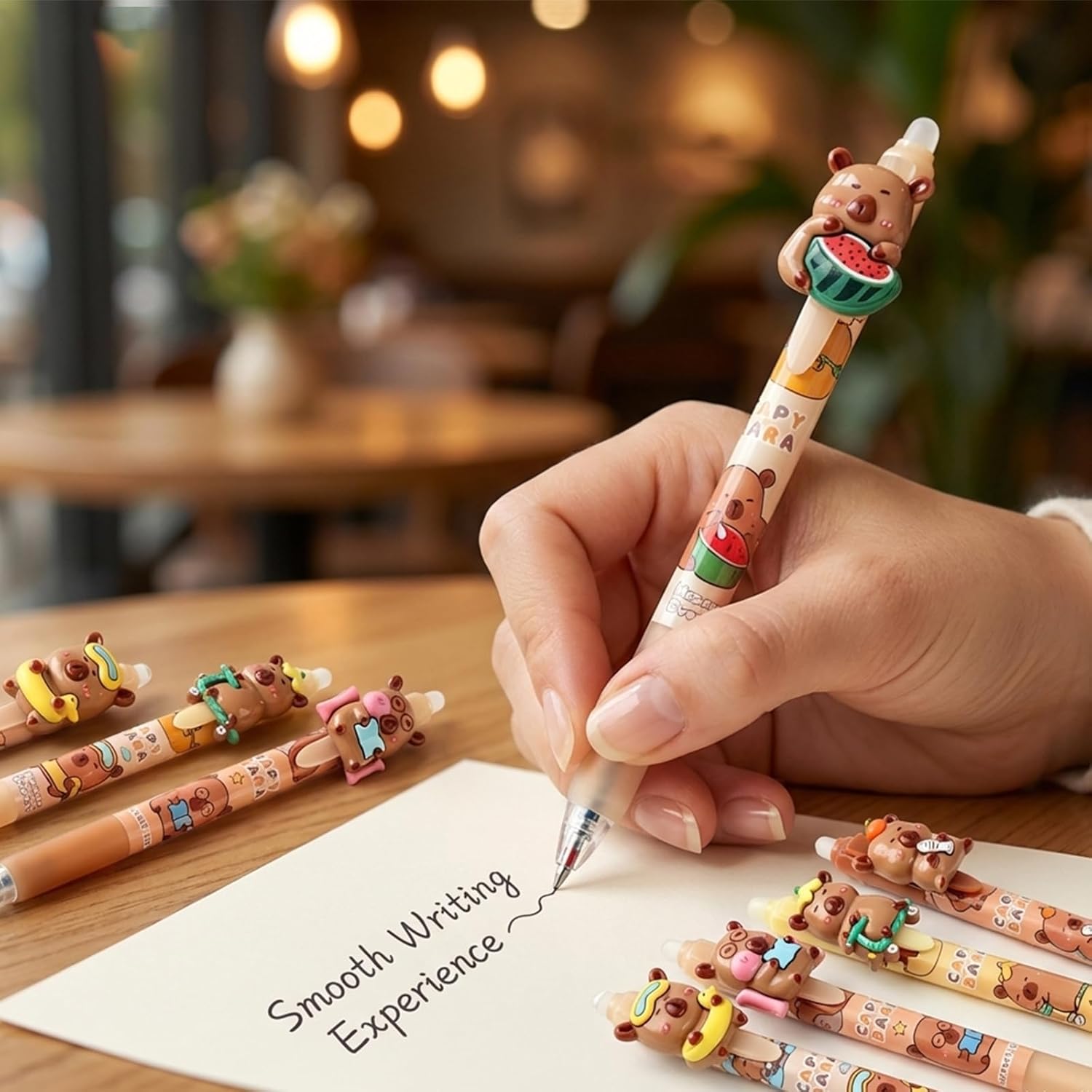 Cute Capybara Erasable Pens, 0 - Correction Pen Fine recensie en prijs
