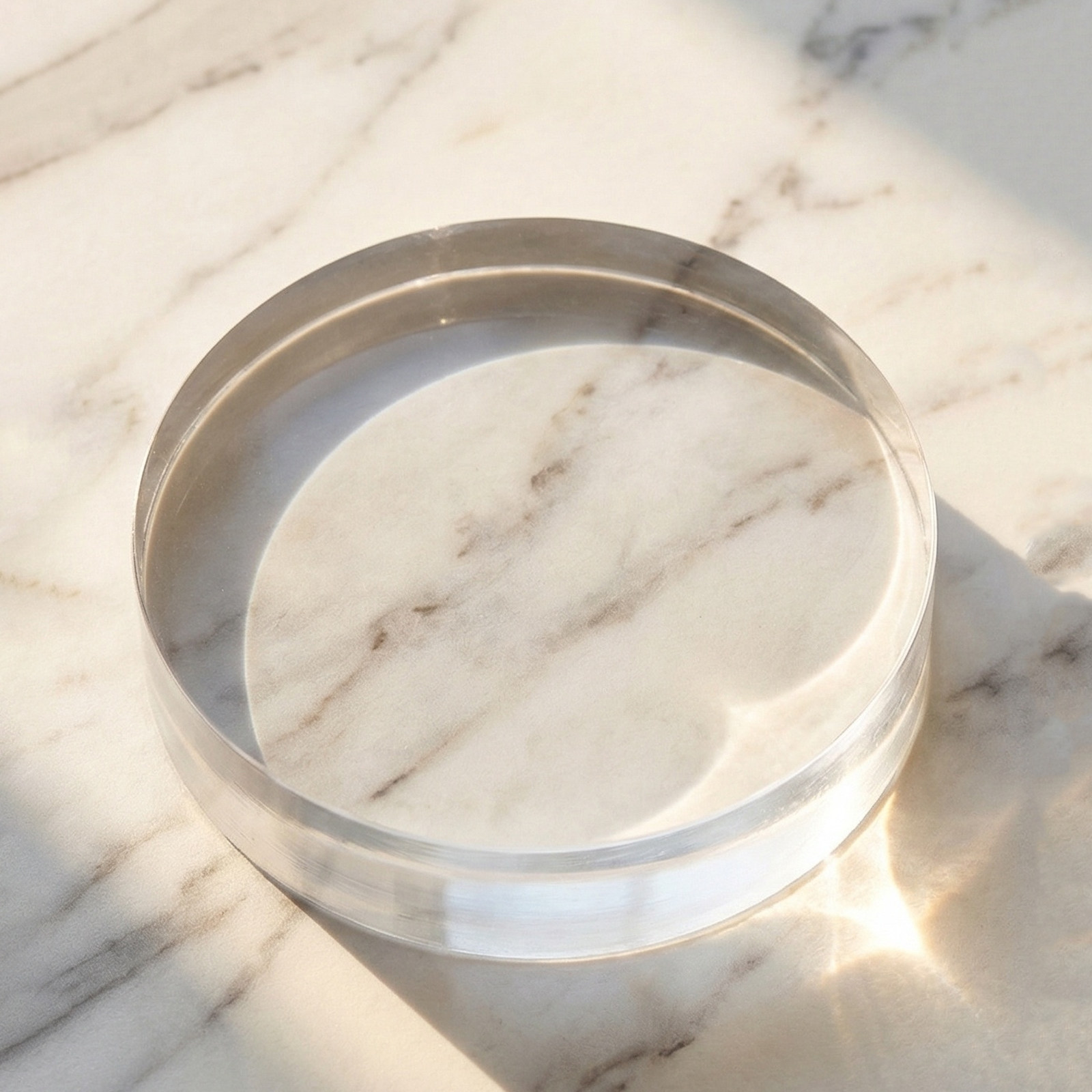 Round Clear Crystal Paperweigh - Book Weight Glass recensie en prijs