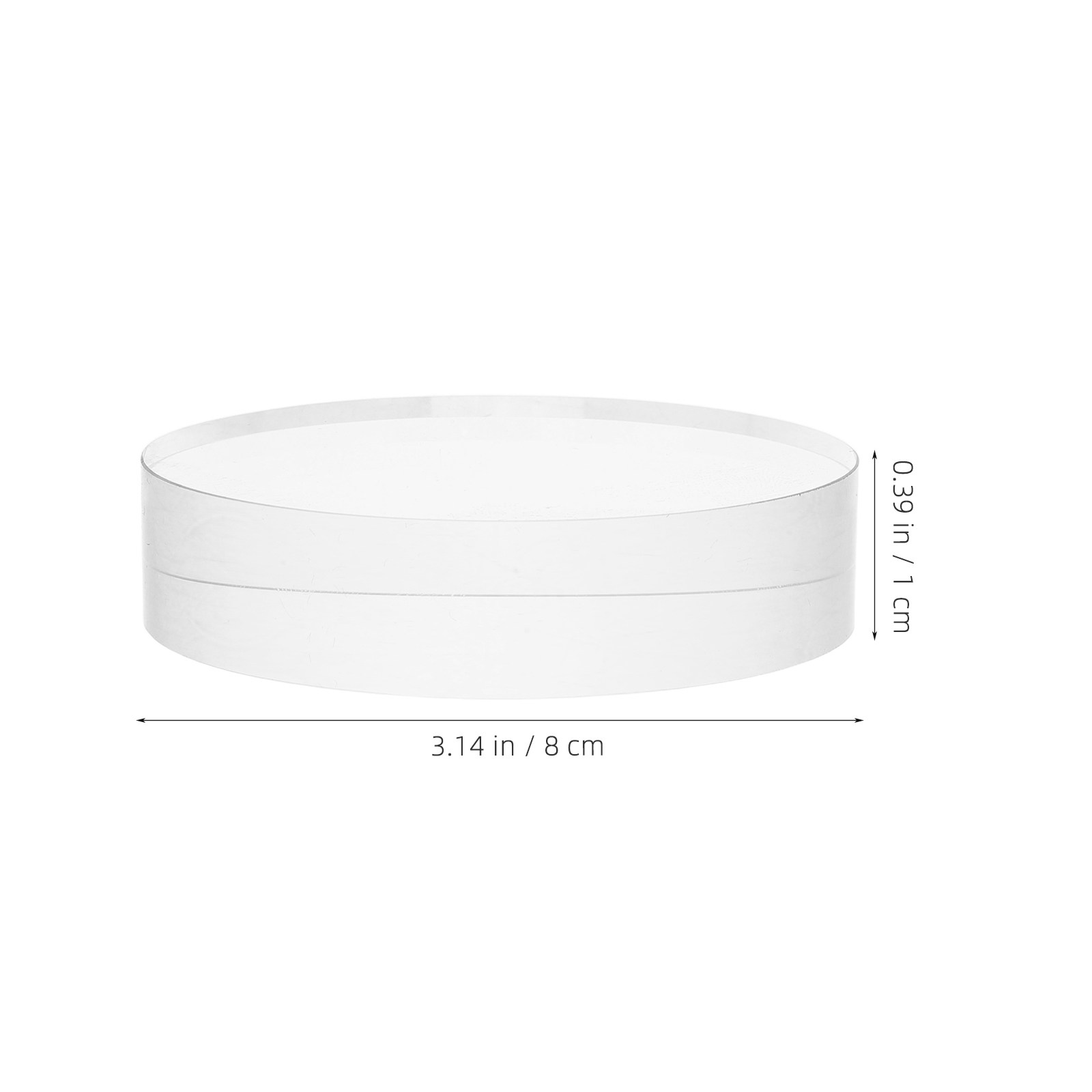 Round Clear Crystal Paperweigh - Book Weight Glass recensie en prijs