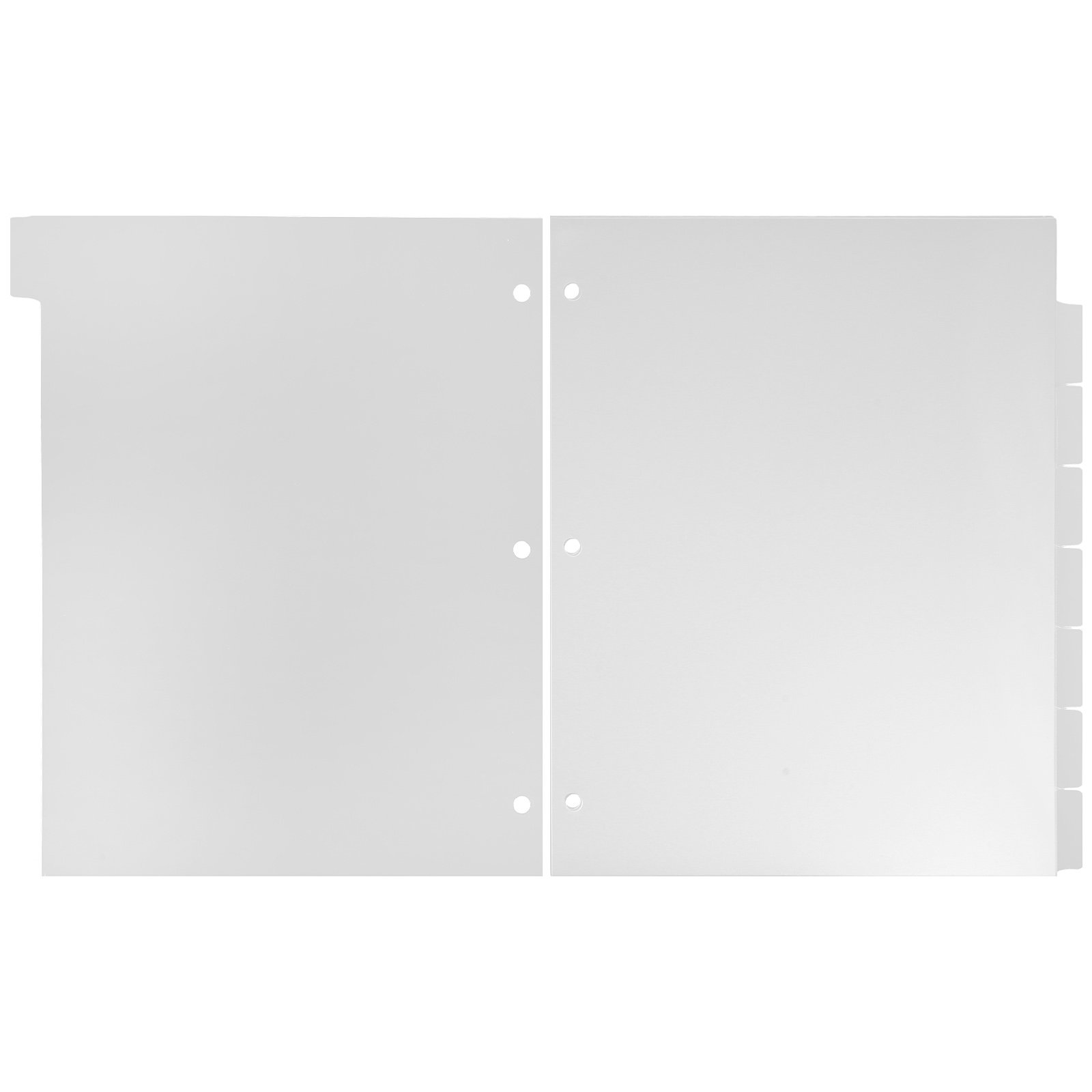 8 Sheets Tabbed Divider Pages  - Tab Divider A4 recensie en prijs