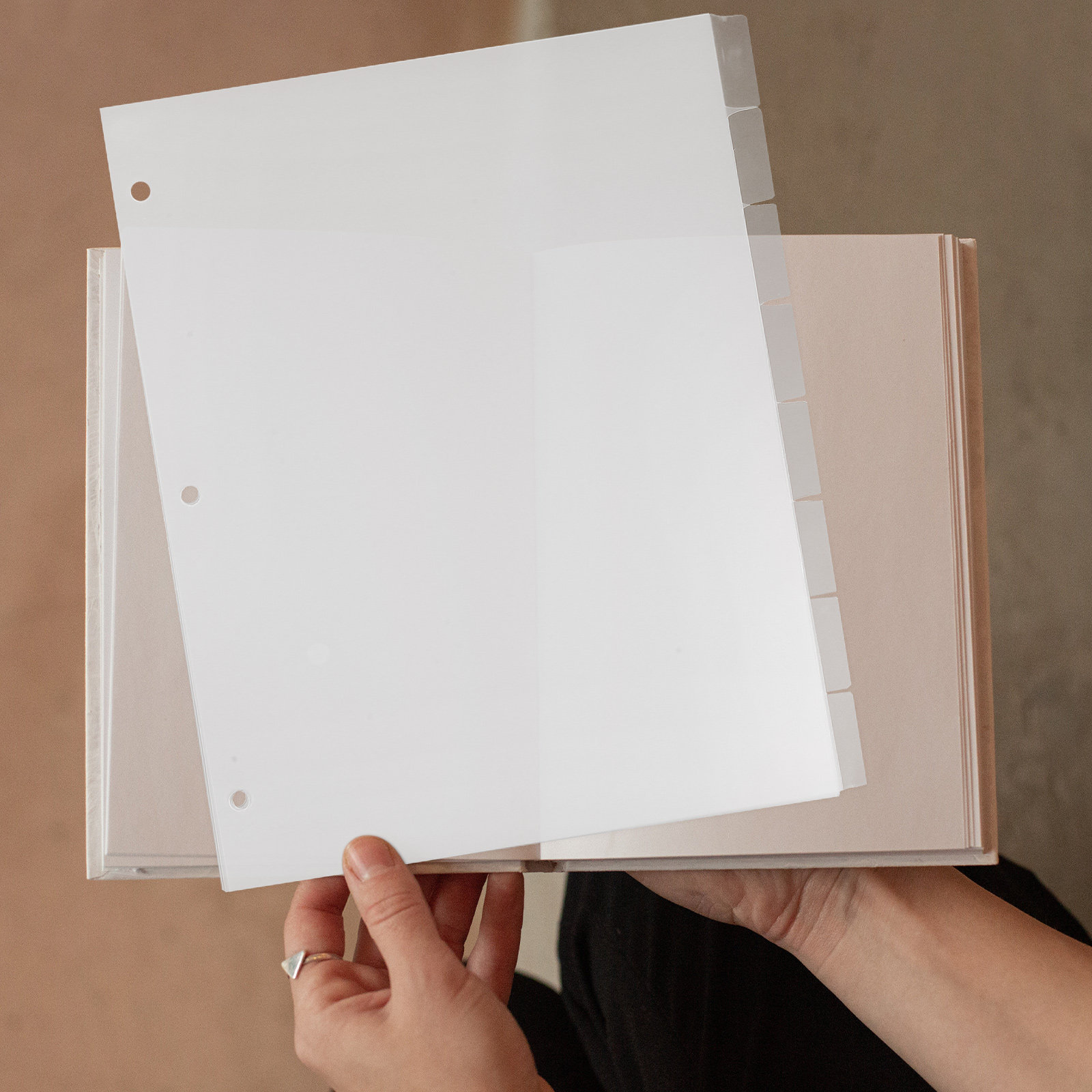 8 Sheets Tabbed Divider Pages  - Tab Divider A4 recensie en prijs