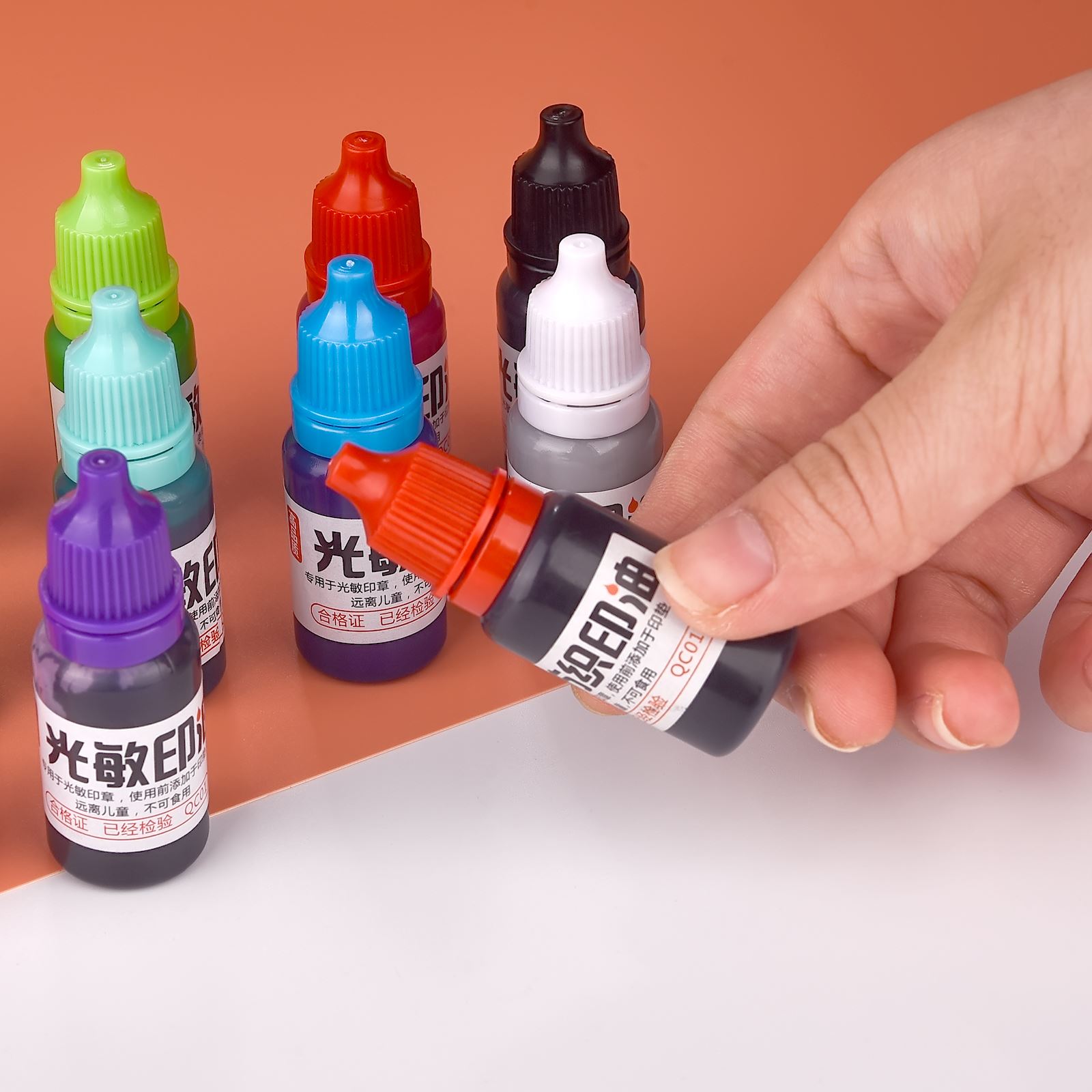10ml Refill Ink 13 Color Rubbe - Rubber Date Stamp recensie en prijs