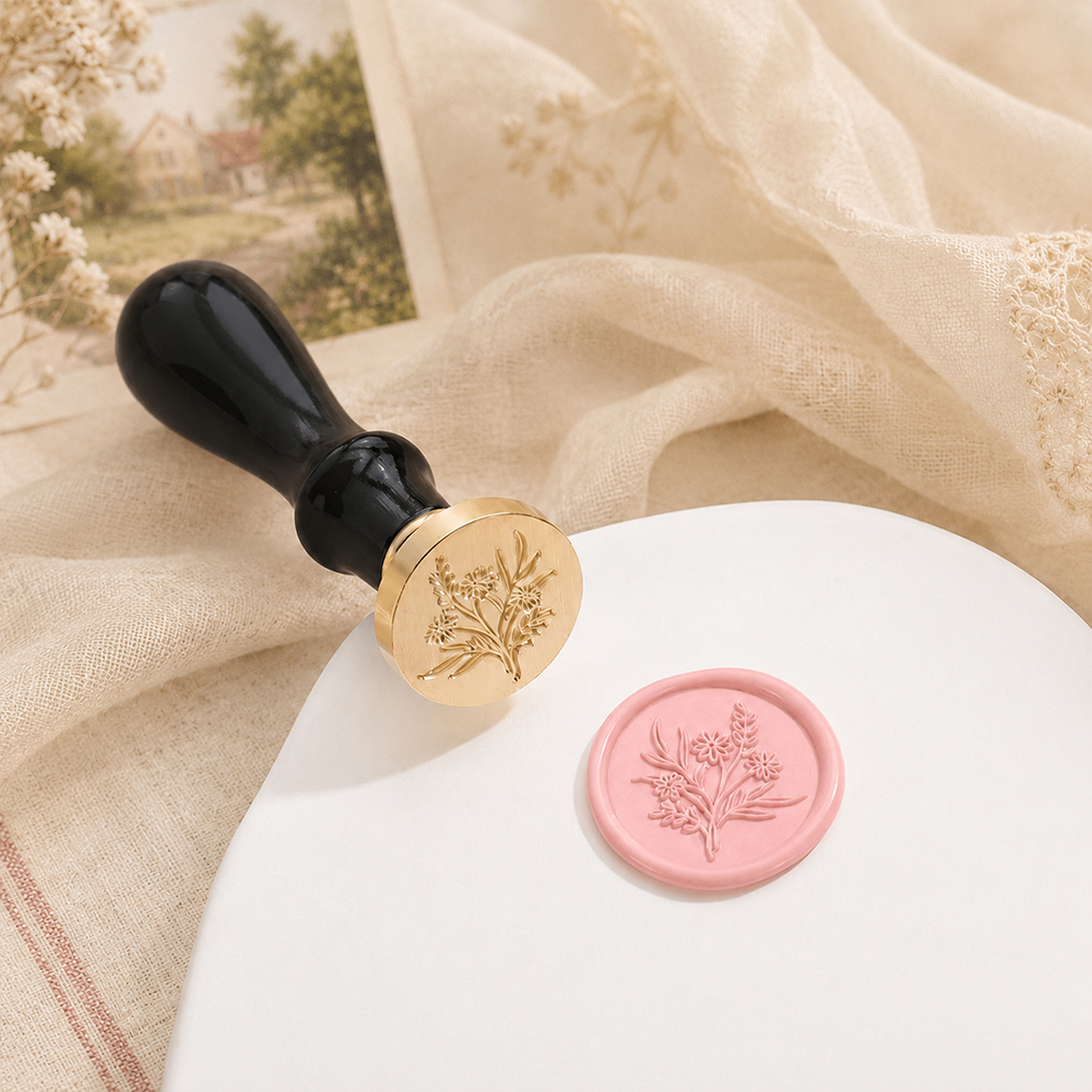 Wax Seal Stamp Set Flower Plan - Wax Seal Stamp Set recensie en prijs