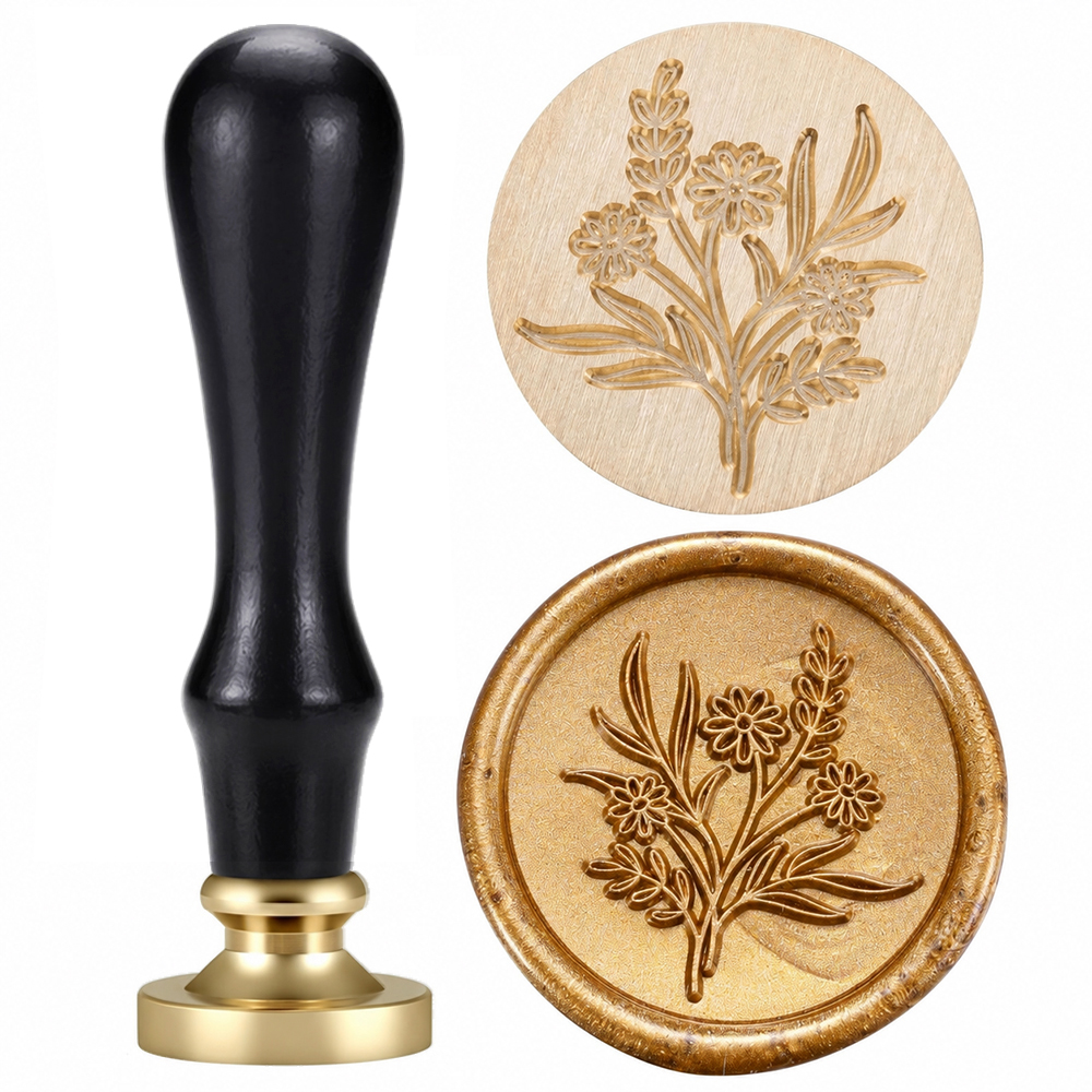 Wax Seal Stamp Set Flower Plan - Wax Seal Stamp Set recensie en prijs