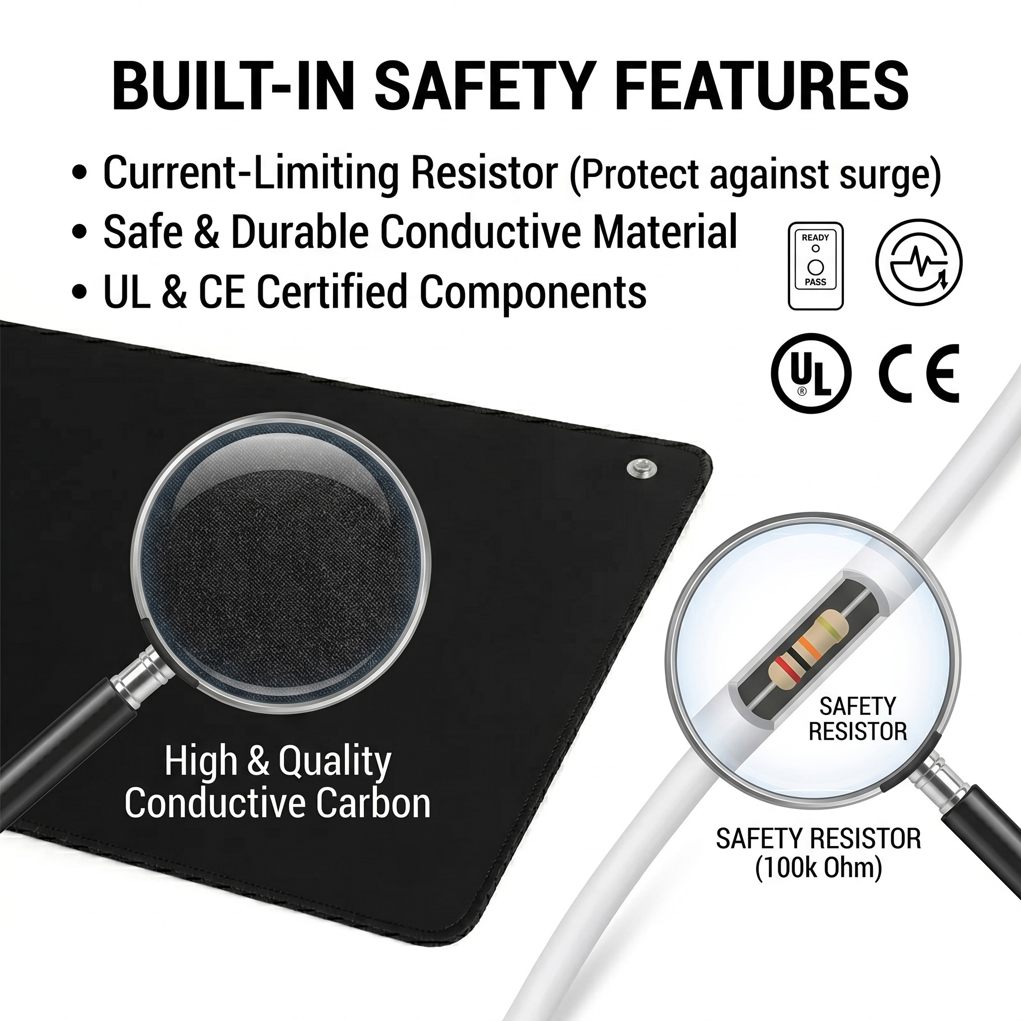 3mm PU Leather Grounding Mat E - Leather Desk Pad recensie en prijs