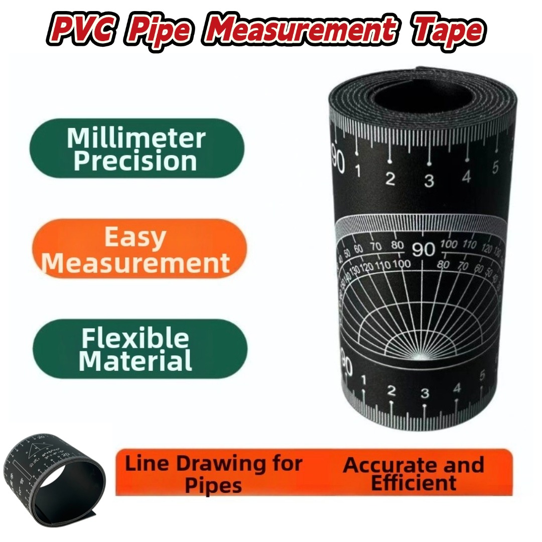 1PC PVC Pipe Diameter Measurin - Tape Dispenser Weighted recensie en prijs