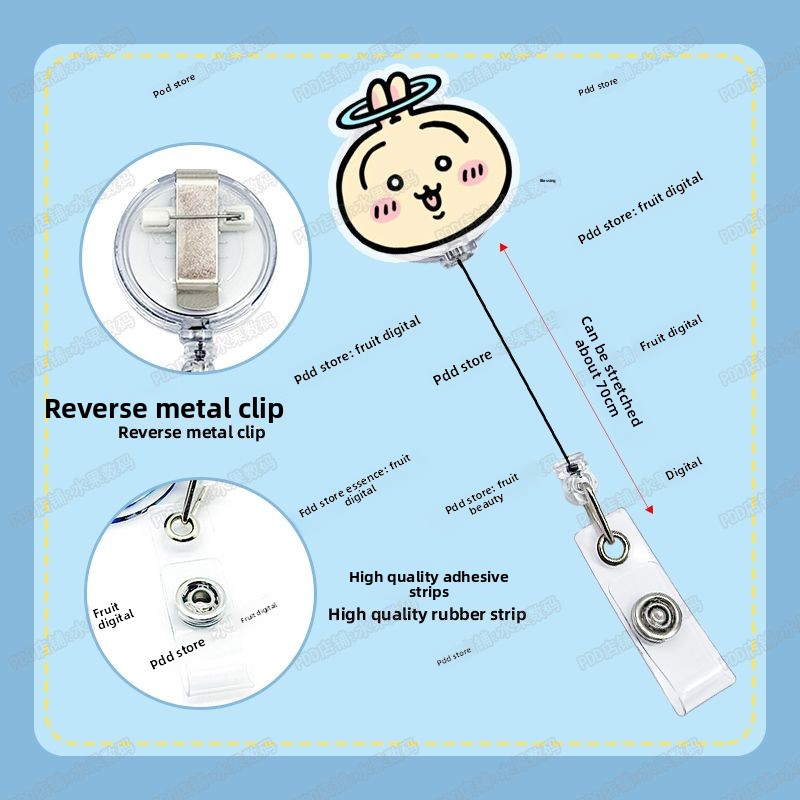 jiyi Retractable Badge Reel Ka - Index Card Holder recensie en prijs