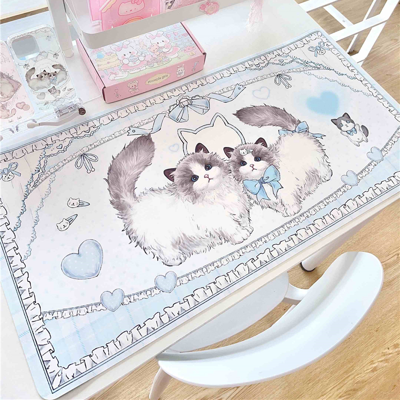 Leather Table Mat Ragdoll Cat  - Leather Desk Pad recensie en prijs