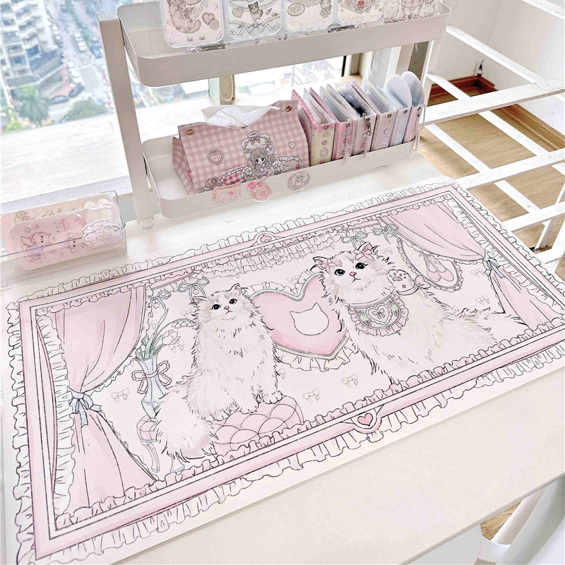 Leather Table Mat Ragdoll Cat  - Leather Desk Pad recensie en prijs