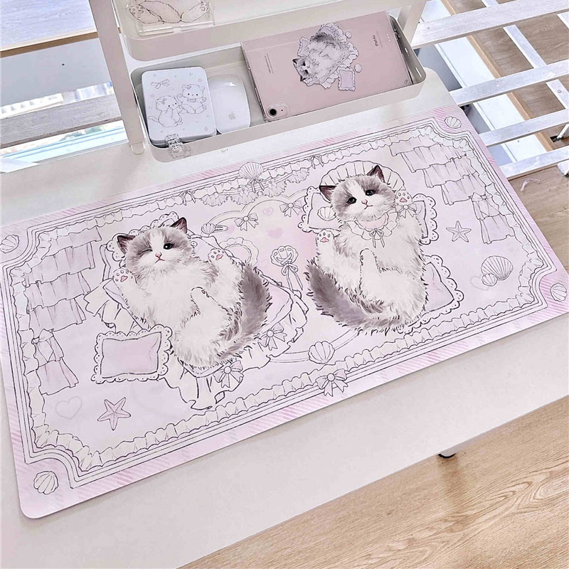 Leather Table Mat Ragdoll Cat  - Leather Desk Pad recensie en prijs