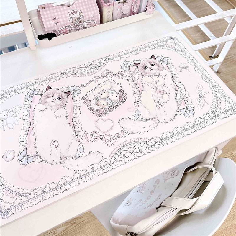 Leather Table Mat Ragdoll Cat  - Leather Desk Pad recensie en prijs