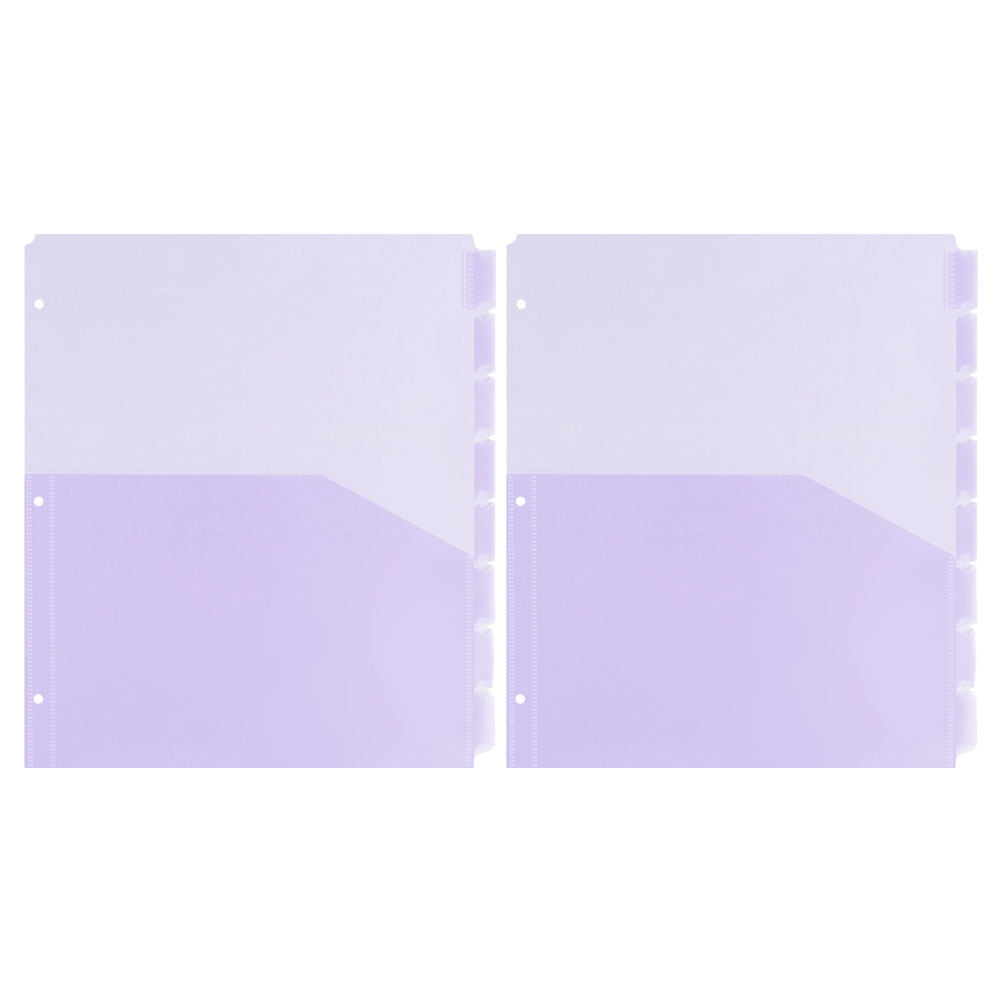 2Sets PP Material Binder Divid - Tab Divider A4 recensie en prijs