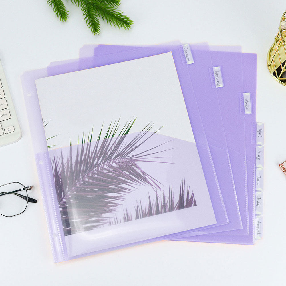 2Sets PP Material Binder Divid - Tab Divider A4 recensie en prijs
